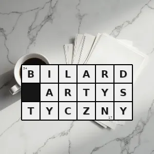 Rozwiązanie krzyżówki: trikowy - bilard artystyczny | hasła, synonimy i podpowiedzi Hasło krzyżówkowe trikowy - bilard artystyczny – rozwiązanie, synonimy, podpowiedzi i definicje krzyżówkowe